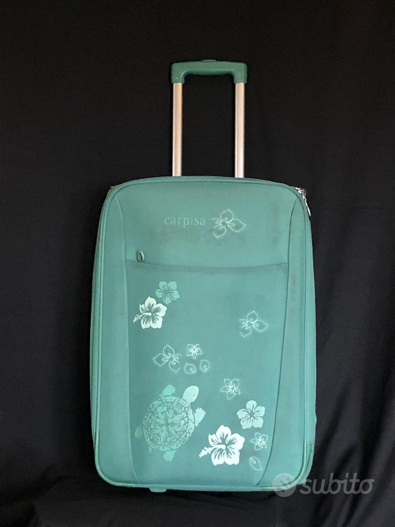 valigia verde in stoffa carpisa 50L - Abbigliamento e Accessori In vendita  a Roma