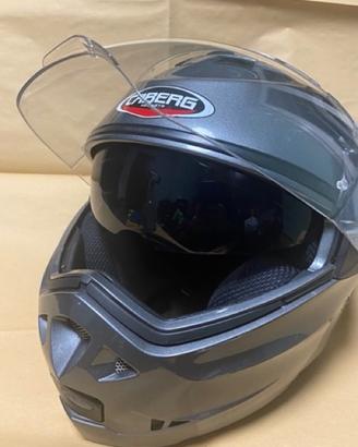 Casco Donna Caberg Apribile — Taglia S, Grigio
