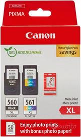 Canon Multipack Cartucce Originali PG-560XL/CL-5