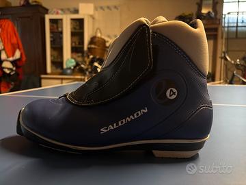 Scarpe sci da fondo salomon escape 4 blu
