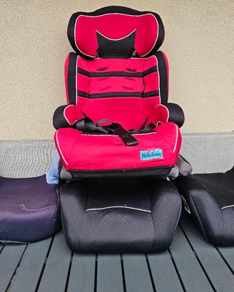 Alzatine e seggiolino bambini per auto