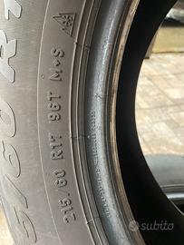 N2 Gomme pirelli invernali 215/60/r17