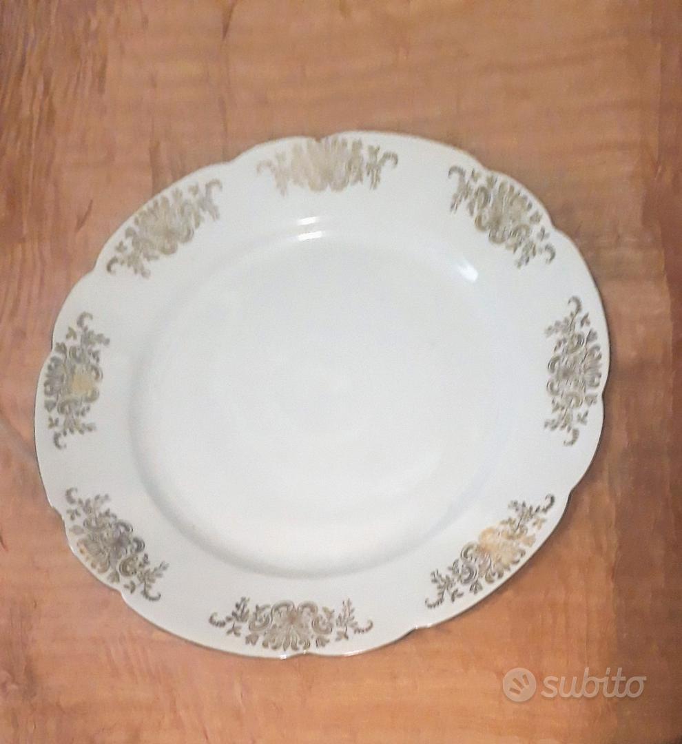 Piatto Quadrato In Porcellana, 25,5x25,5 Cm, Bianco H&H | Leroy Merlin