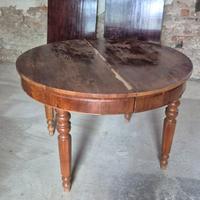 Tavolo rotondo allungabile