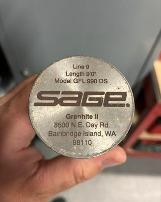 Sage GFL 990 DS Graphite 2 - canna mosca 9'#9