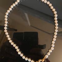 Collana perle e oro