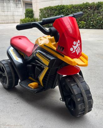 Moto elettrica Trimoto Racing per bambini