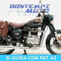 ROYAL ENFIELD Classic 350 PAT A2 + BORSE LATERA