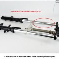 Forcella con piastre e riser YAMAHA TMAX 500 04 07