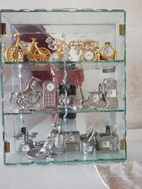 Mini Orologi da Collezione Le Temps con Vetrina