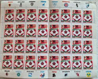 Italia Rep.-1988 Foglio franc. Milan camp.Italia 