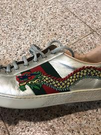 Scarpe Gucci Ace Dragon n.43 uomo