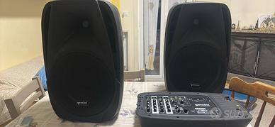 Gemini kit audio con mixer