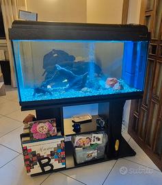 acquario completo di mobile