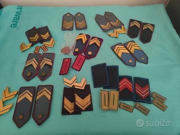 MILITARIA MOSTRINE GRADI PATCH LOTTO VINTAGE