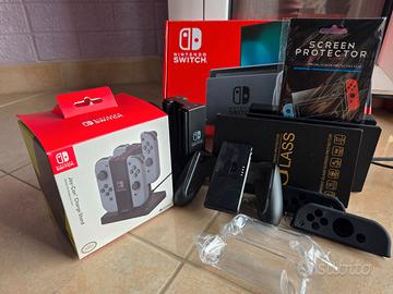 Nintendo Switch (Mod.V2 Batteria Migliorata + gioc