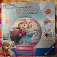 puzzle sfera 3d Frosen 