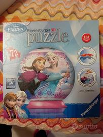 puzzle sfera 3d Frosen 
