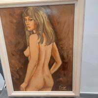 Quadro  nudo  di  donna  euro 80.