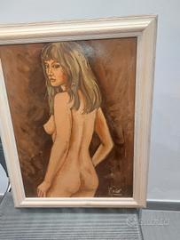 Quadro  nudo  di  donna  euro 80.