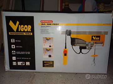 PARANCO ELETTRICO 250/500 KG + PALO SUPPORTO – NUO