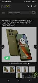 MOTOROLA SMARTPHONE G15