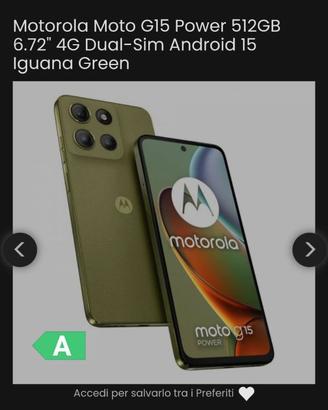 MOTOROLA SMARTPHONE G15
