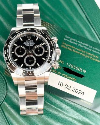 Rolex Daytona 126500LN, Full set, si Permute