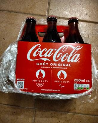 bottiglie coca cola Parigi 2024 giochi olimpici 