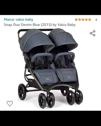 Passeggino Gemellare Valco