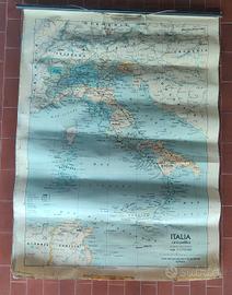 Cartina dell'Italia 