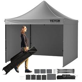 Gazebo Tenda Pop-up Pieghevole con Pareti Laterali