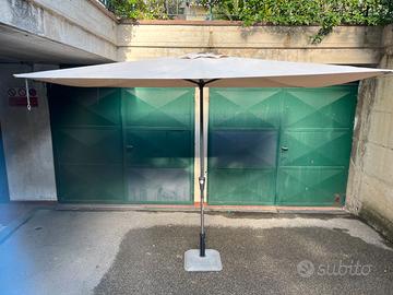 2 Ombrelloni 3x2m + Base in Cemento (in STOCK)