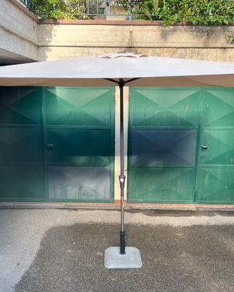 2 Ombrelloni 3x2m + Base in Cemento (in STOCK)