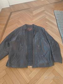 giubbotto in pelle vintage 