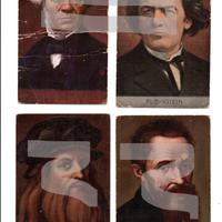 cartoline personaggi famosi, primi '900