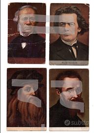 cartoline personaggi famosi, primi '900