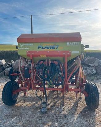 Seminatrice ripasso e semina raciti planet 4,20 mt