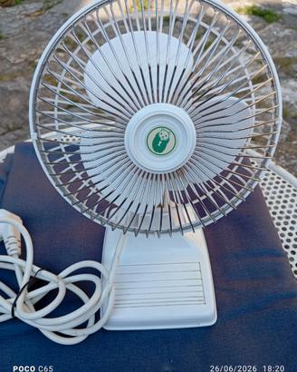 Ventilatore vintage da scrivania