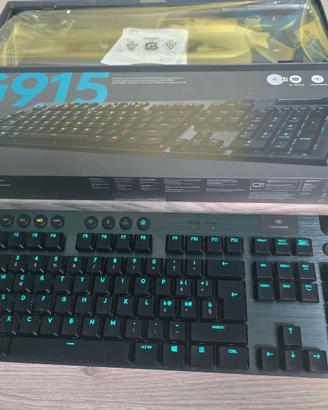 Logitech G G915  Tastiera Gaming Meccanica
