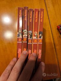 Fairy Tail volumi 31, 32, 33, 35, 36
