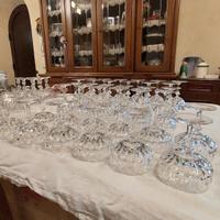 antico Servizio di cristallo per 12 anni 30 comple