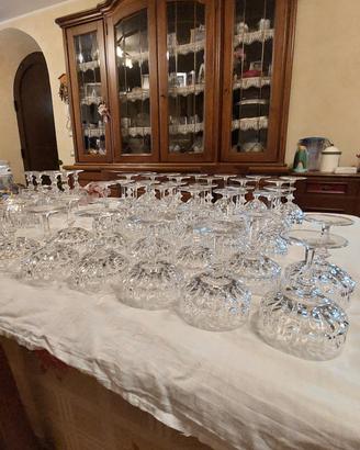 antico Servizio di cristallo per 12 anni 30 comple