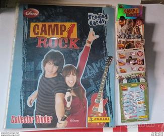 Camp rock album+set cards completo.1 a 124. panini