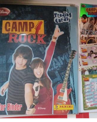Camp rock album+set cards completo.1 a 124. panini