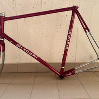 telaio Bianchi reparto corse steel frame