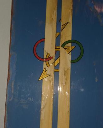 Sci vintage "österreichischform con lgo olimpico