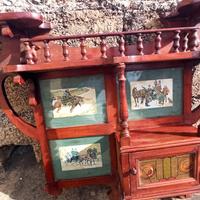 Antico arredo da parete siciliano fine '800