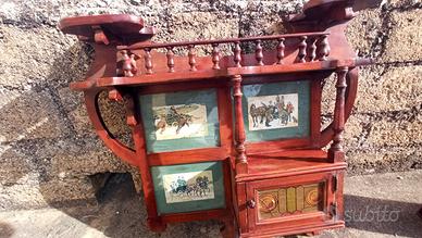 Antico arredo da parete siciliano fine '800