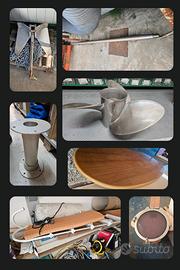 Stock accessori nautica barca